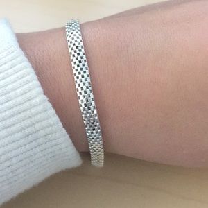 Sterling silver chain bracelet Giani Bernini new